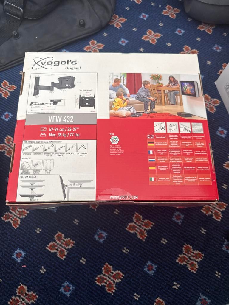 Vogel's VFW 432 Muurbeugel voor TV 23-37 inch (57-94 cm), Ophalen of Verzenden, Nieuw