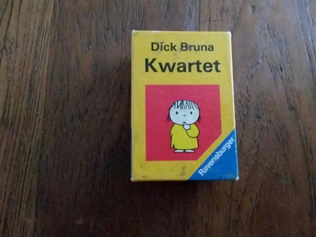 Vintage kwartet Dick Bruna uit 1974, Verzamelen, Speelkaarten, Jokers en Kwartetten, Ophalen of Verzenden, Gebruikt, Kwartet(ten)
