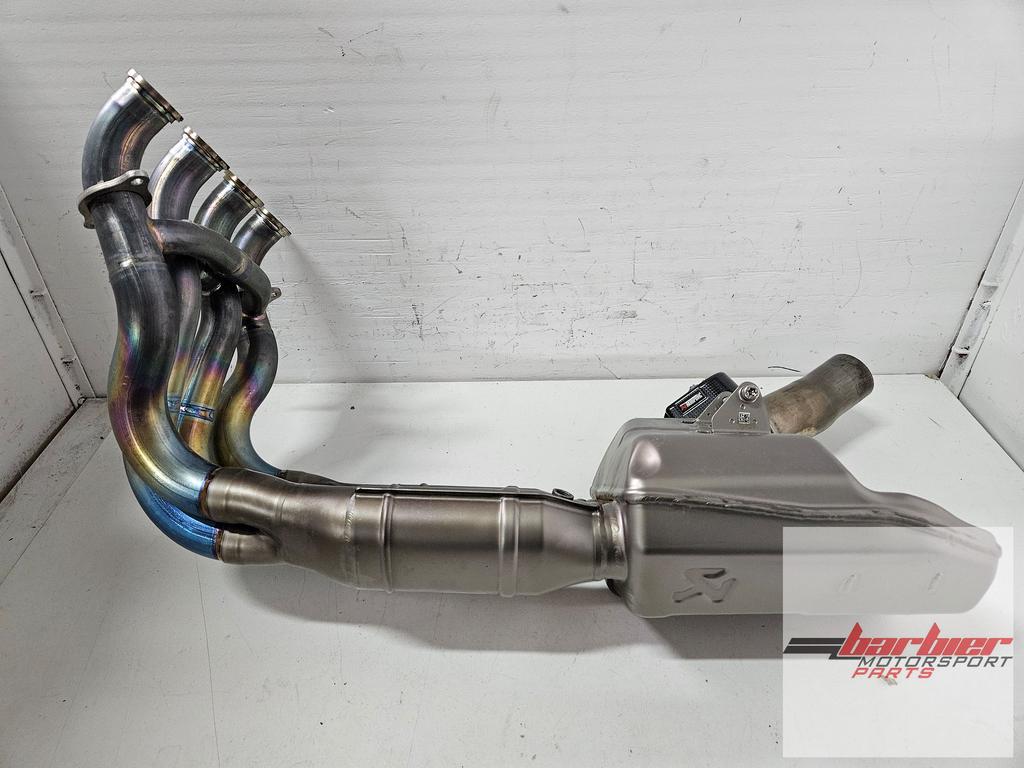 BMW S1000RR Akrapovic TITANIUM Bochtenset met Kat E-B10H1T, -BMW, Gebruikt, -SPRUITSTUK, -S1000RR