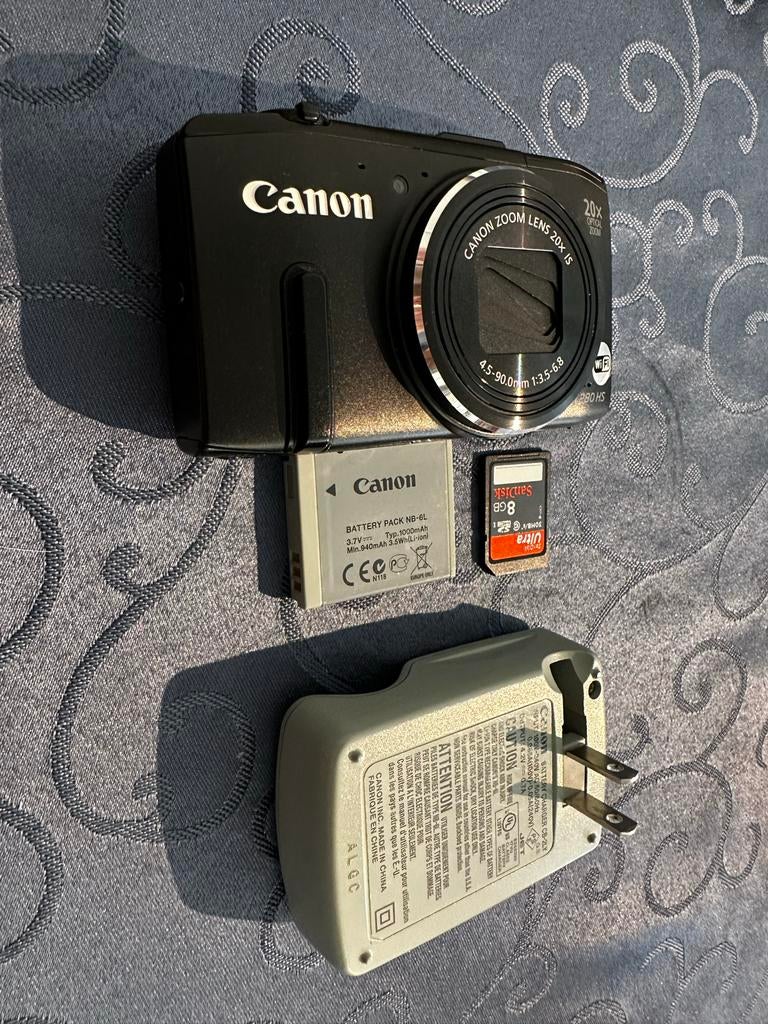 Canon PowerShot SX280 HS Compact Camera met 20x Zoom, Audio, Tv en Foto, Fotocamera's Digitaal, Ophalen, Canon, Compact, Zo goed als nieuw