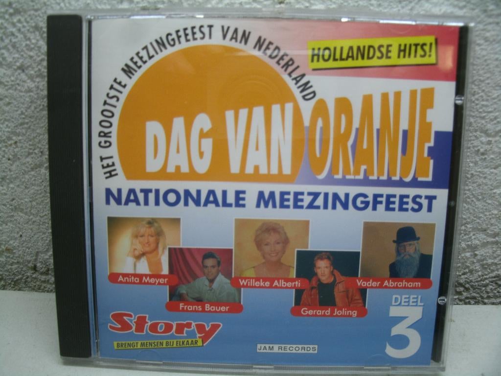 cd 155 dag van oranje meezingfeest oa ome jan, Ophalen of Verzenden, Gebruikt, Nederlandstalig