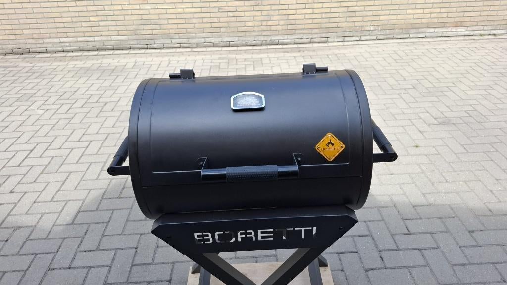 Boretti fratello 2.0 hout bbq, Tuin en Terras, Houtskoolbarbecues, Ophalen, Zo goed als nieuw, Boretti