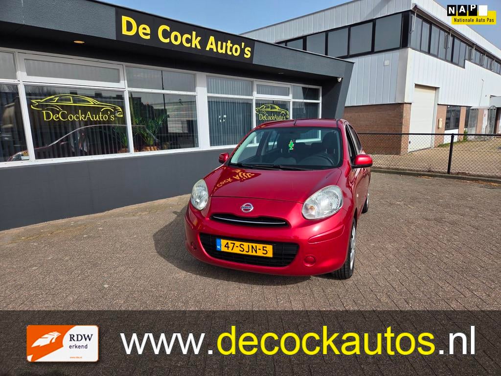 Nissan Micra 1.2 Acenta/AIRCO, Voorwielaandrijving, Euro 5, Gebruikt, 31 €/maand