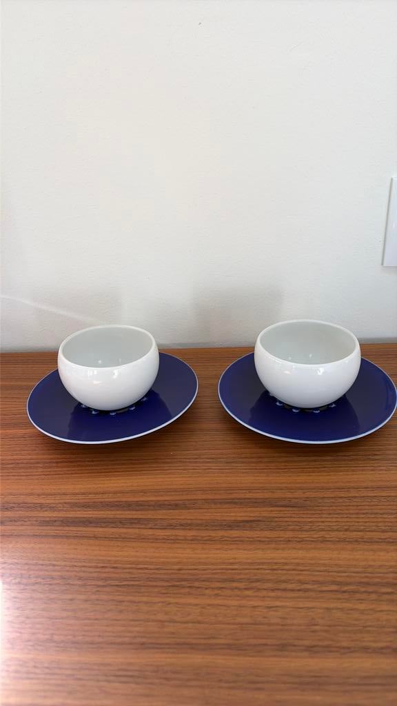 2 kop en schotels Frans Ottink studioZAND, Ophalen of Verzenden