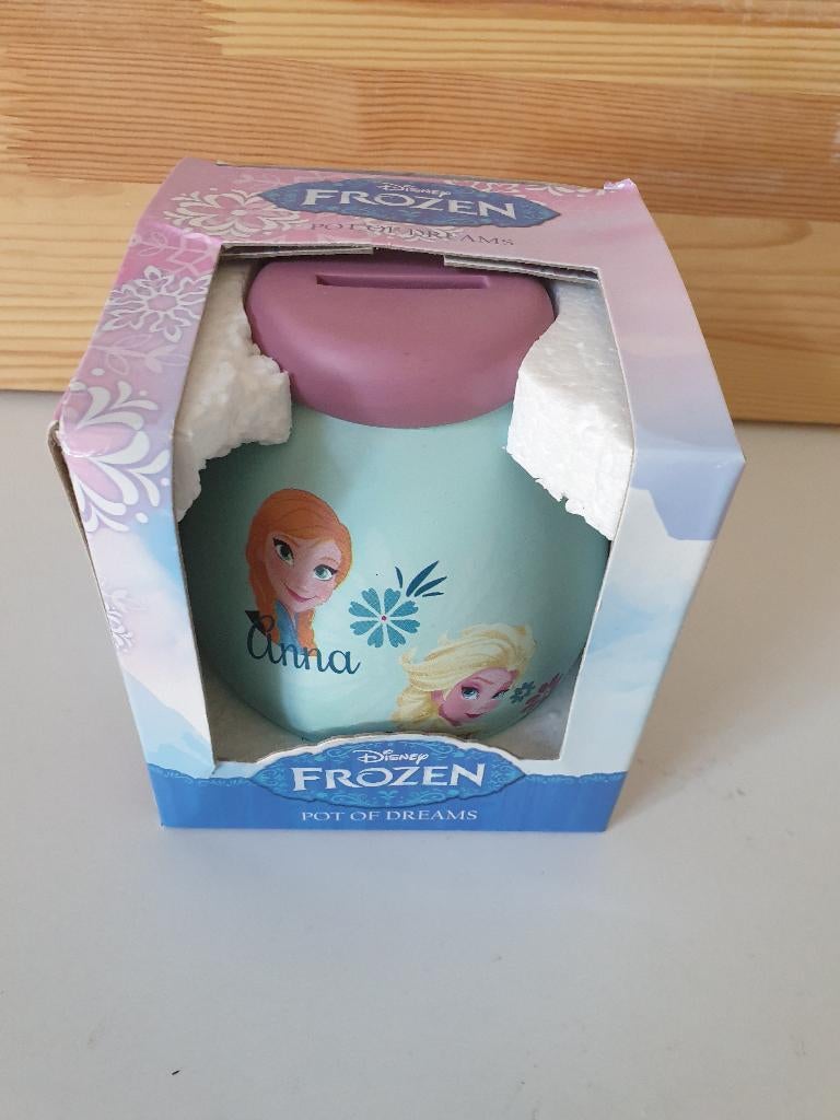 Nieuw - Open doos -Disney - Frozen - Pot Of Dreams- Spaarpot, Verzamelen, Disney, Ophalen of Verzenden, Overige figuren, Nieuw
