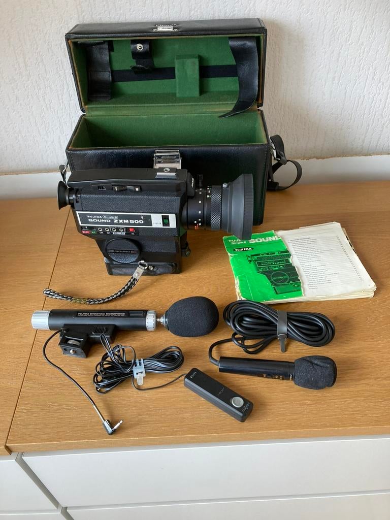 FUJICA Sound ZXM500, Audio, Tv en Foto, Videocamera's Analoog, Ophalen of Verzenden, 8mm