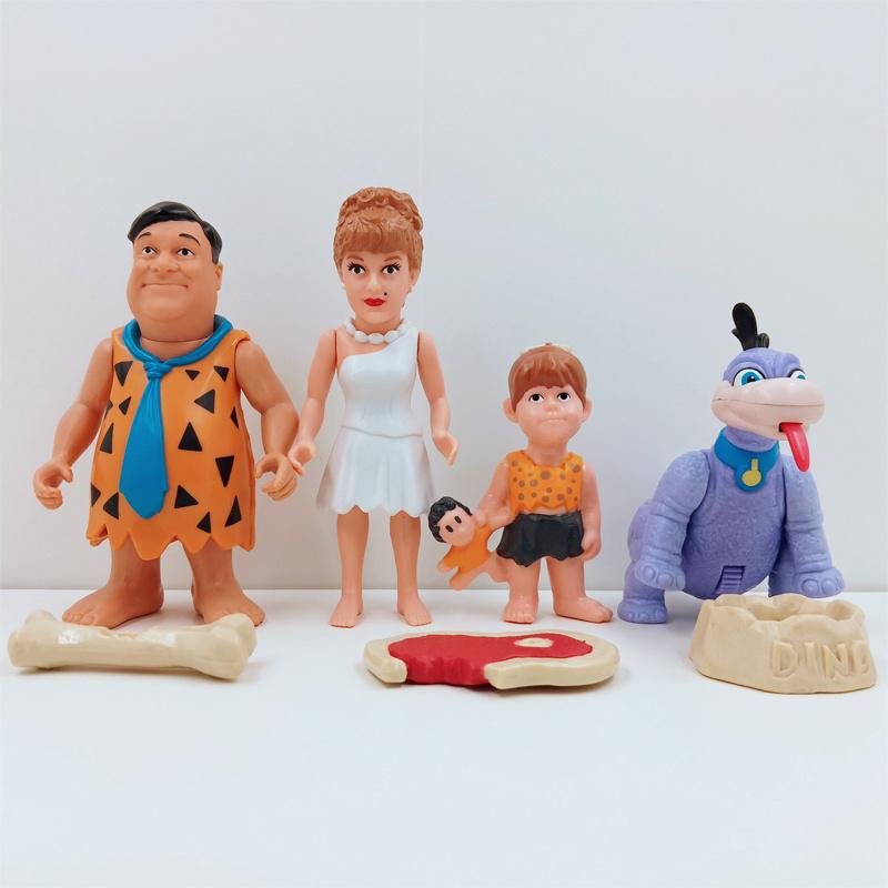 The Flintstones Family Mattel 1993 Action Figures, Ophalen of Verzenden, Zo goed als nieuw, Film, Actiefiguur of Pop