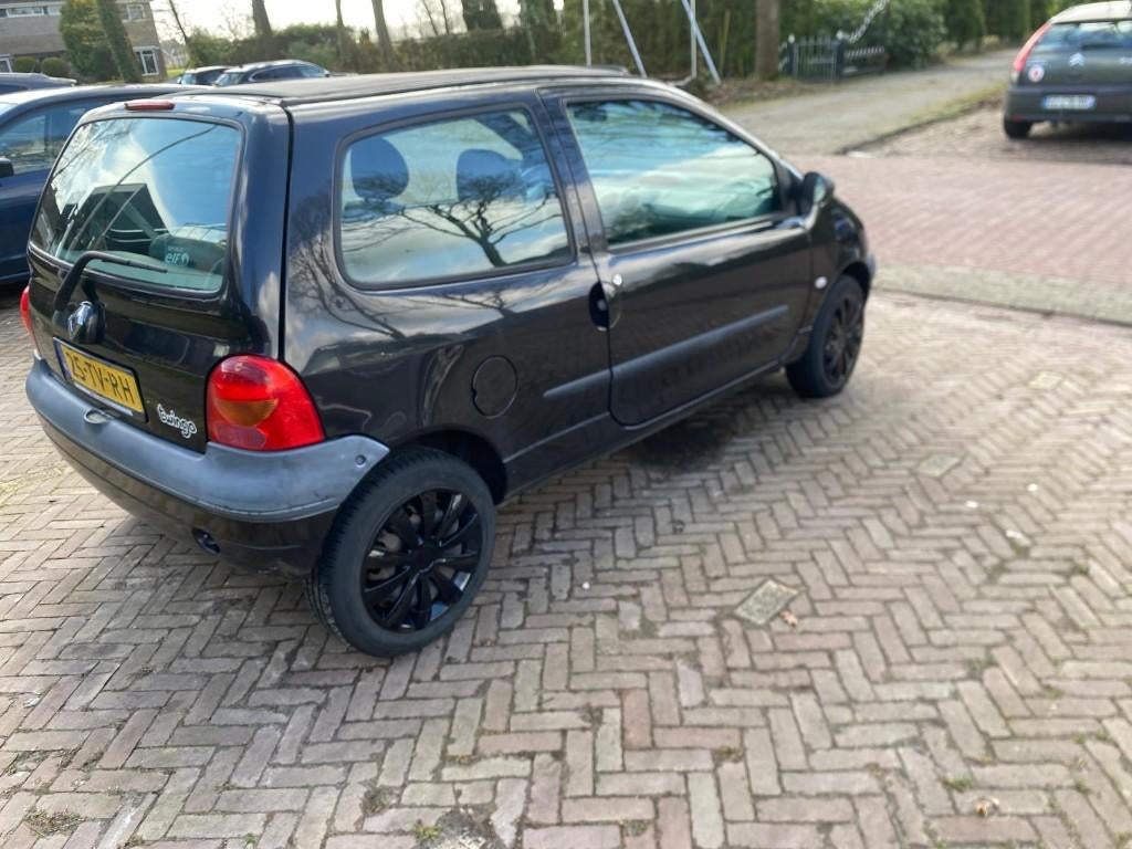 Renault Twingo 1.2  2007 Zwart, Auto's, Voorwielaandrijving, 600 kg, 4 cilinders, Zwart