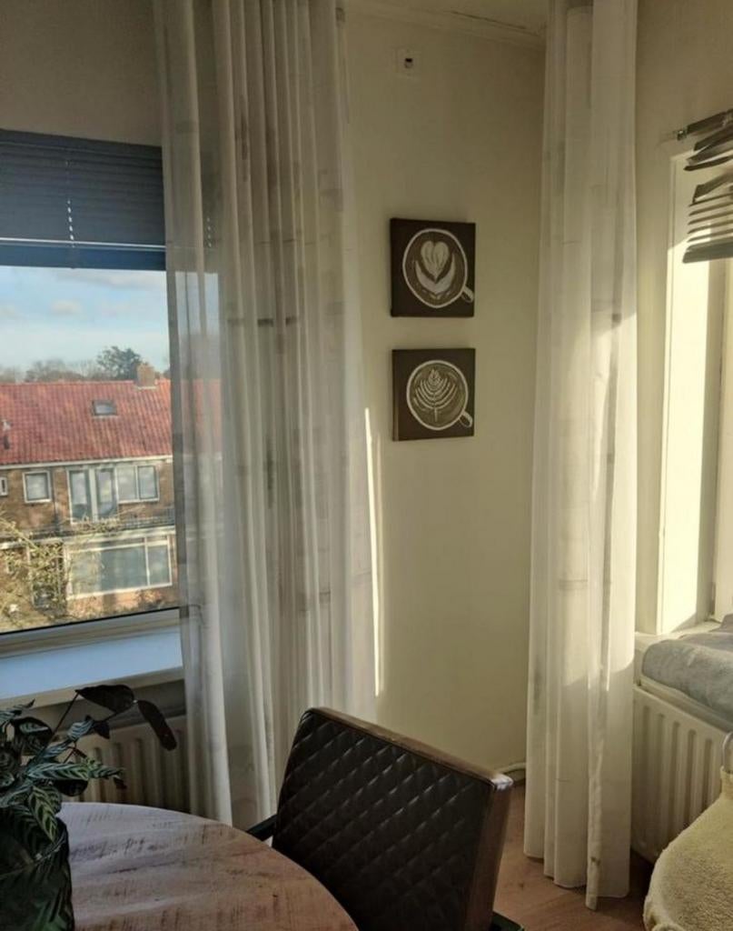 Luxe in betweens - gordijnen, Ophalen, Zo goed als nieuw, Grijs, 200 cm of meer