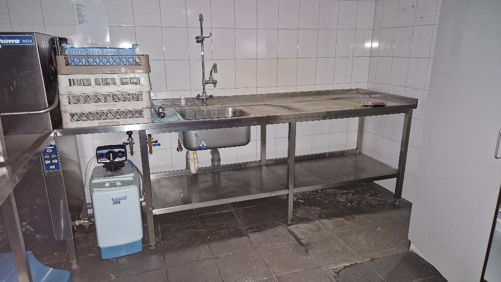 Doorschuif vaatwasser Rhima wd6 ( 284 ), Ophalen, Minder dan 85 cm, 60 cm of meer, Zo goed als nieuw