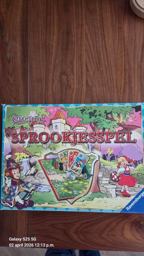 Efteling sprookjesspel, Hobby en Vrije tijd, Gezelschapsspellen | Bordspellen, Ophalen