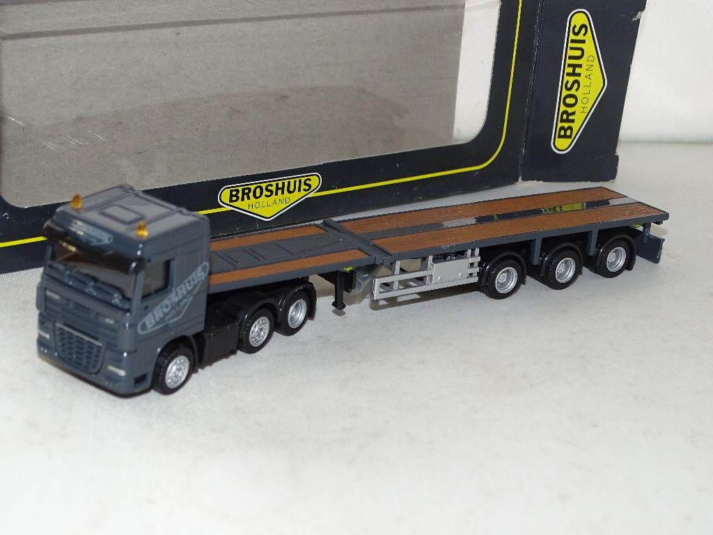 1/87 Wsi Daf Broshuis oplegger, Ophalen of Verzenden, Nieuw, Bus of Vrachtwagen, Overige merken