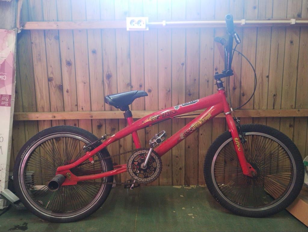 BMX, Fietsen en Brommers, Fietsen | Crossfietsen en BMX, Ophalen, Gebruikt, Staal