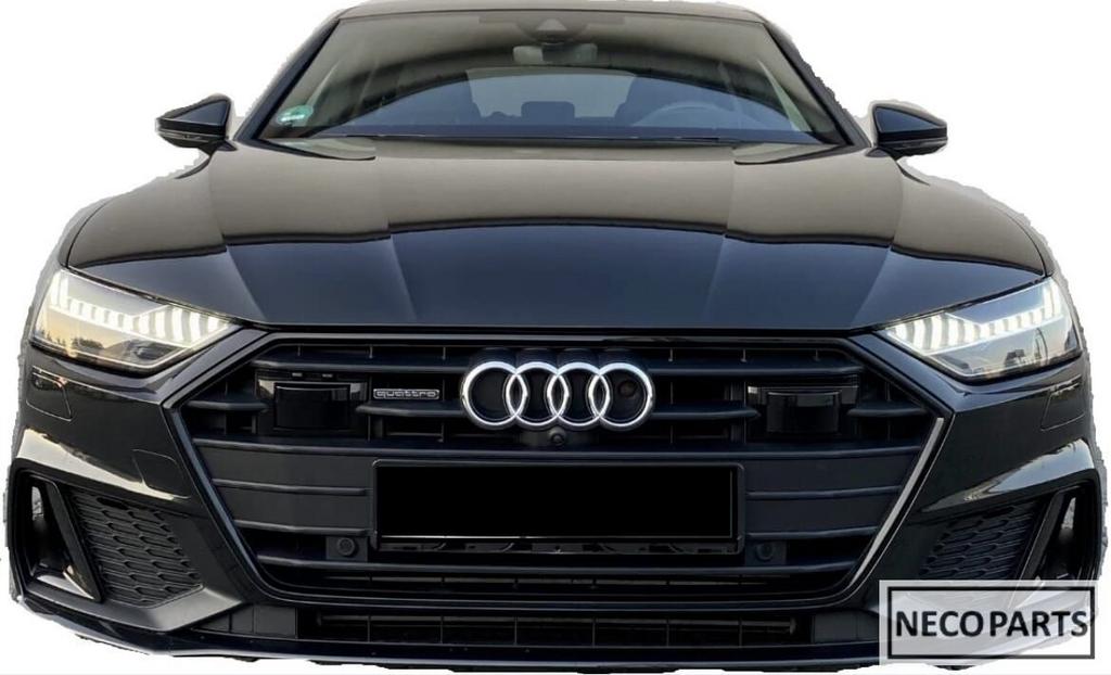 AUDI A7 S7 C8 4K S LINE MATRIX LY9B COMPLEET VOORKOP BUMPER, Gebruikt, Achterklep, Achter, Audi