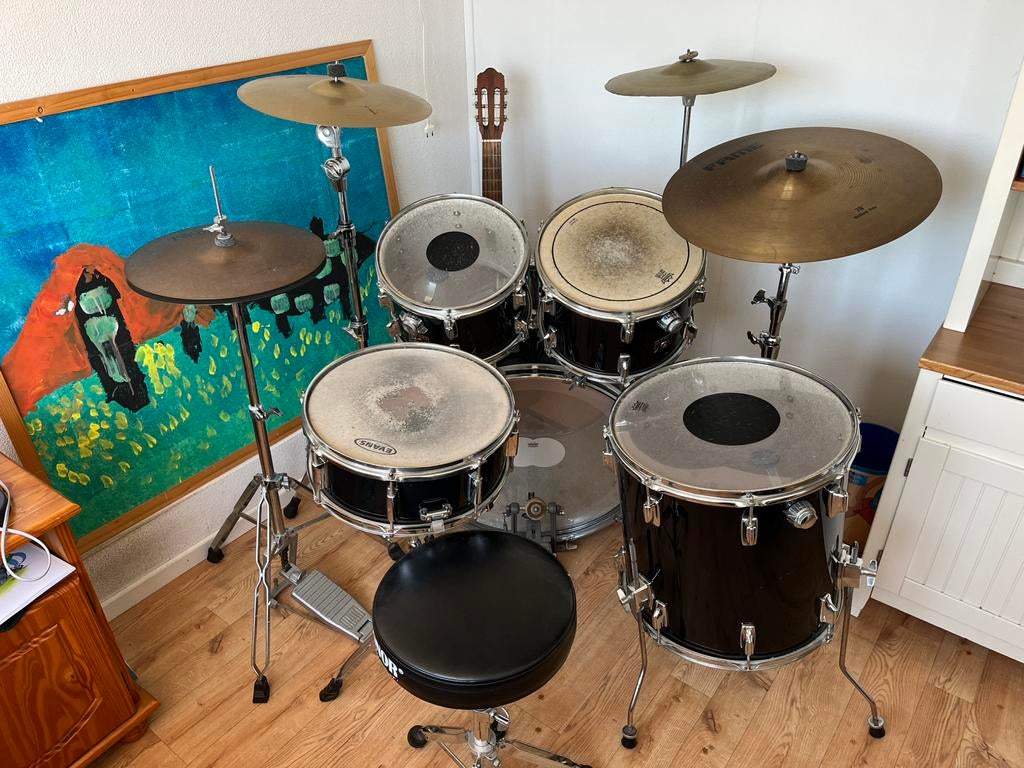 Tama imperialstar vintage drumstel, Muziek en Instrumenten, Drumstellen en Slagwerk, Ophalen, Gebruikt, Tama