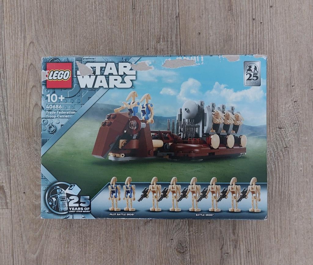 LEGO Star Wars Trade Federation Troop Carrier - 40686, Ophalen of Verzenden, Nieuw, Complete set, Lego