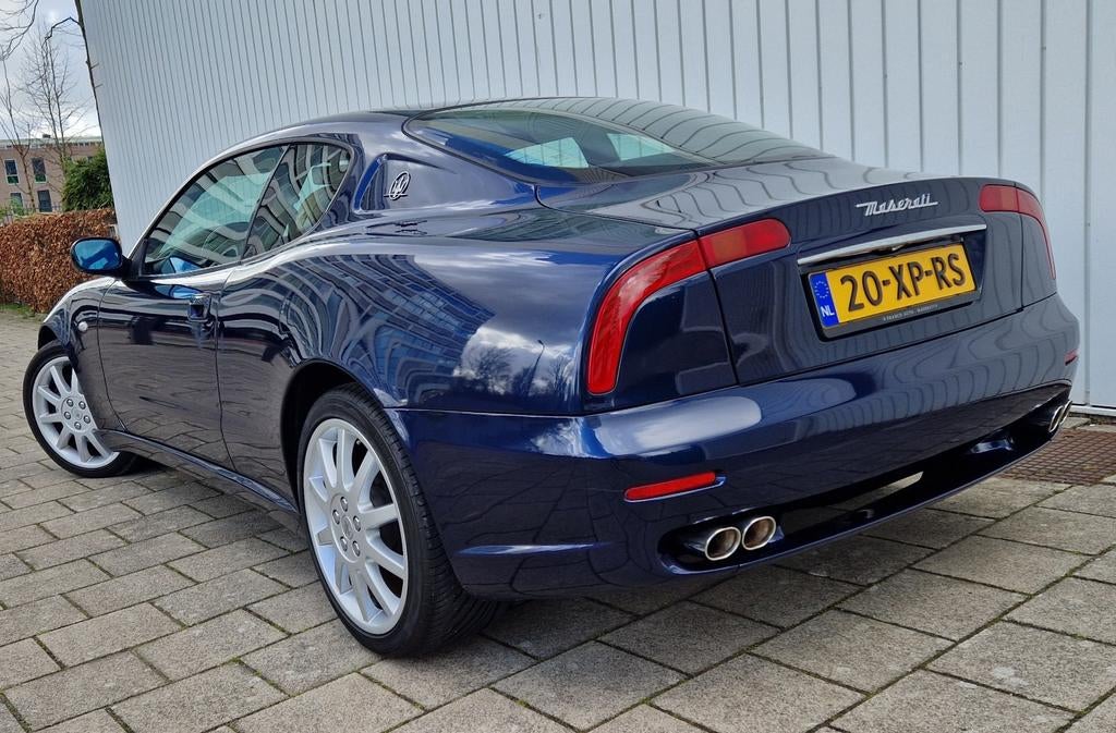 Mooie MASERATI 3200GT, 3,2 liter twin turbo V8 met 367 pk, Auto's, Automaat, Achterwielaandrijving, 367 pk, Blauw