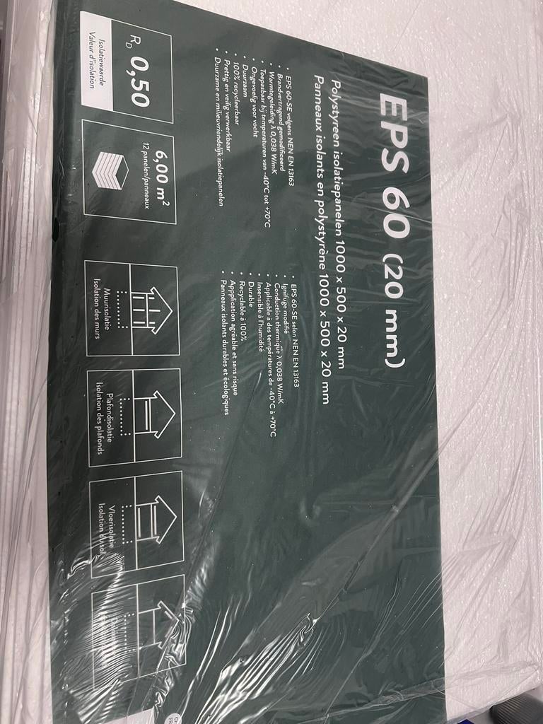 Piepschuim platen 10 stuks, Nieuw, Minder dan 5 m², Piepschuim (Tempex), Ophalen