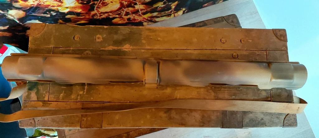 Na oorlogse mg loophouder in normandie camo, Verzamelen, Militaria | Tweede Wereldoorlog, Ophalen of Verzenden, Duitsland