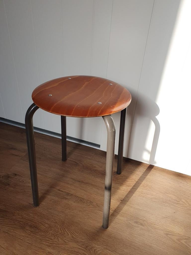 Vintage schoolkruk, Ophalen of Verzenden, Gebruikt, Hout