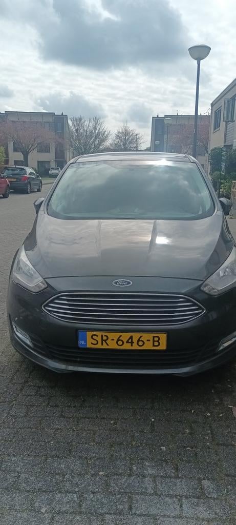 Ford C-Max donker grijs, Auto's, Ford, Particulier, C-Max, ABS, Achteruitrijcamera, Adaptieve lichten, Adaptive Cruise Control