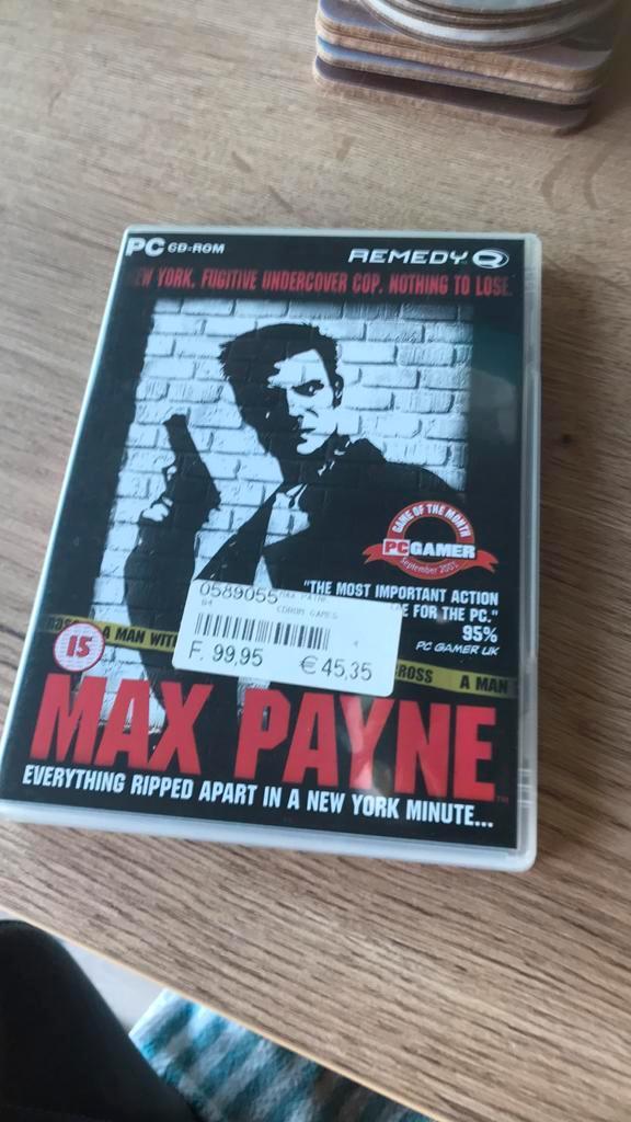 Max Payne pc cdrom, Alle leeftijden, Ophalen of Verzenden, Zo goed als nieuw, Overige gebieden