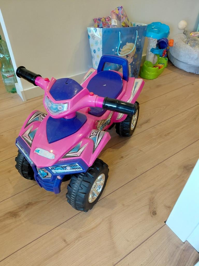 quad voor kinderen, Ophalen