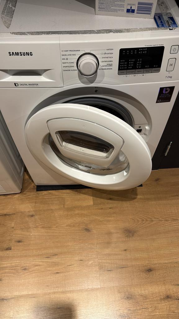 Samsung wasmachine 7.0kg Digital Inverter, Witgoed en Apparatuur, Wasmachines, Gebruikt, Ophalen of Verzenden, Voorlader, Kort programma