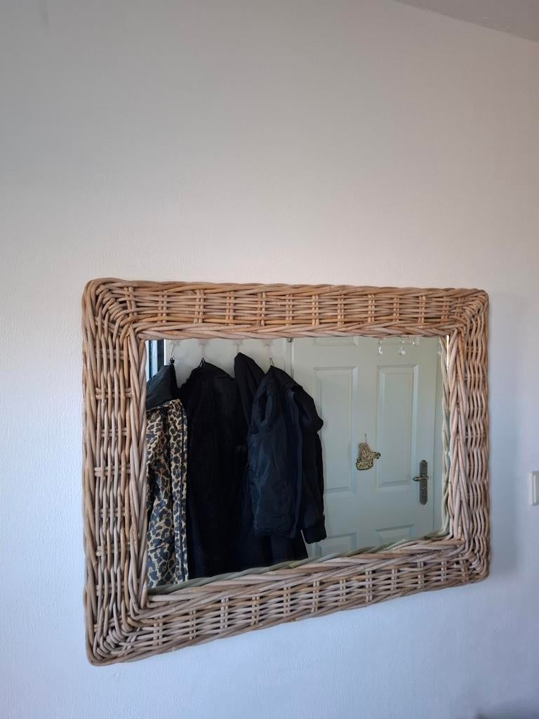 Spiegel pitriet, Ophalen of Verzenden, Zo goed als nieuw, 75 tot 100 cm, Minder dan 100 cm