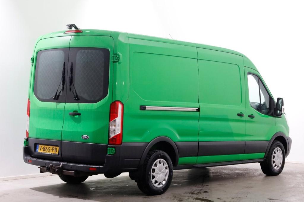 Ford Transit 350 2.0 TDCI 130pk E6 RWD L3H2 Airco/Camera/Tre, Auto's, Achterwielaandrijving, Euro 6, 4 cilinders, 2800 kg