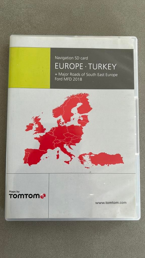 Navigatie SD card Europa Ford MFD 2018, Ophalen, Zo goed als nieuw