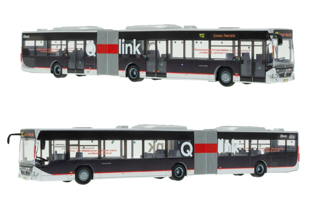 Kibri 1185013 MB Citaro G Qbuzz Qlink Emmen, Overige merken, Viessmann Modelltechnik, Info@kibri.de, Nieuw