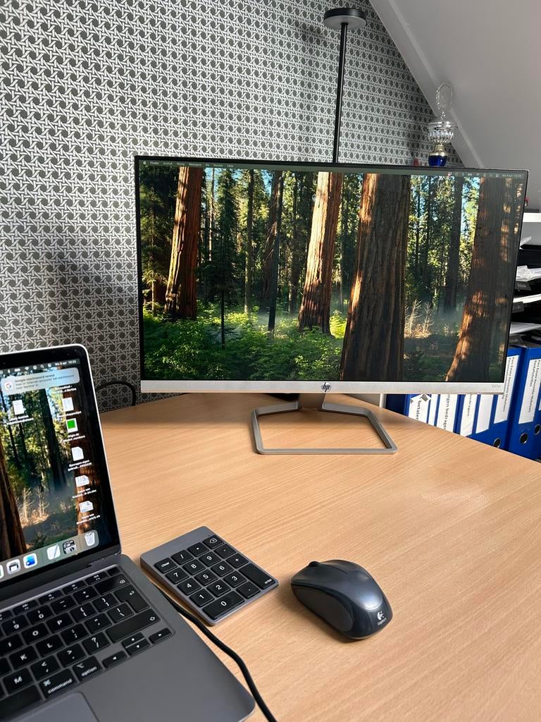 HP 24fw Full HD IPS Monitor - Zo goed als nieuw, Computers en Software, Monitoren, Ophalen, HDMI, IPS, Full HD