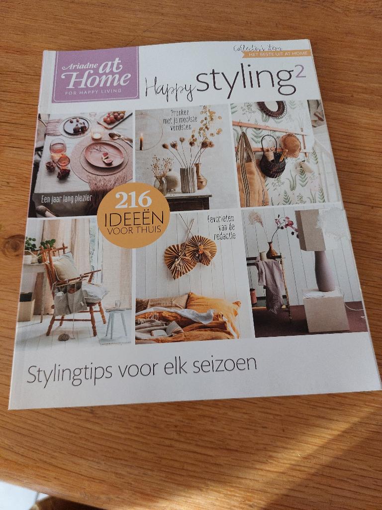 Ariadne at home Happy styling 2 2021, Ophalen of Verzenden, Zo goed als nieuw, Overige typen