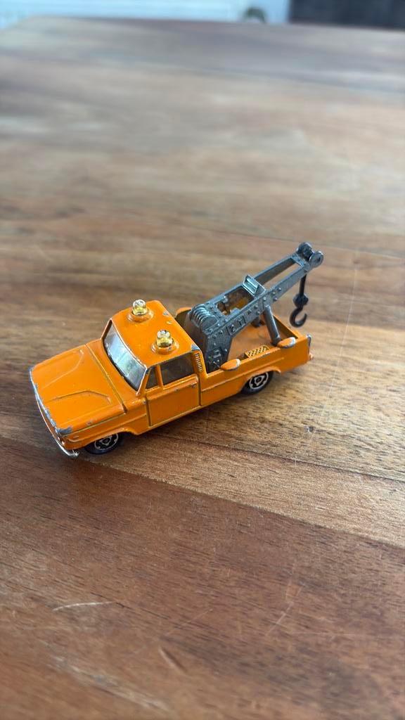 Majorette service car, Ophalen of Verzenden, Zo goed als nieuw, Bus of Vrachtwagen