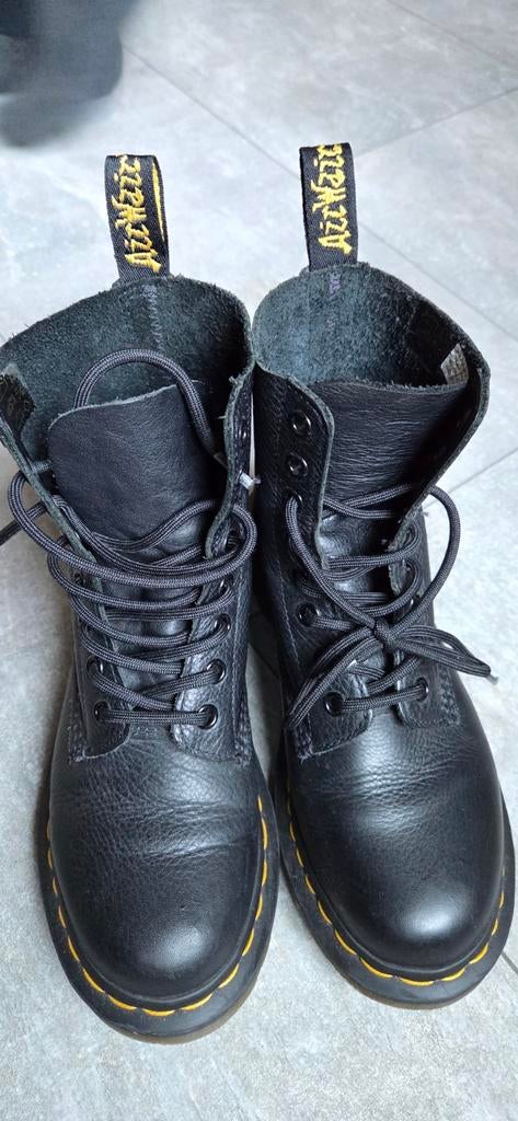 Dr. Martens Leer Zwart Maat 36, Kleding | Dames, Schoenen, Zwart, Lage of Enkellaarzen, Ophalen of Verzenden, Dr. Martens