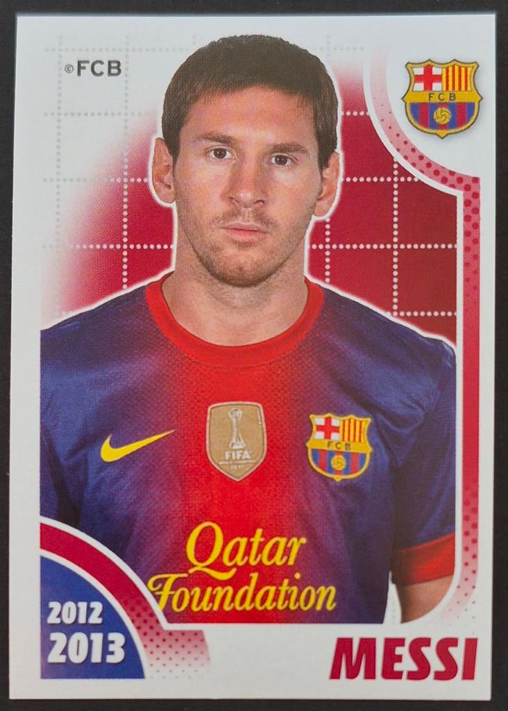 9 Panini stickers Lionel Messi - FC Barcelona, 2012/2013, Ophalen of Verzenden, Zo goed als nieuw, Buitenlandse clubs, Poster, Plaatje of Sticker
