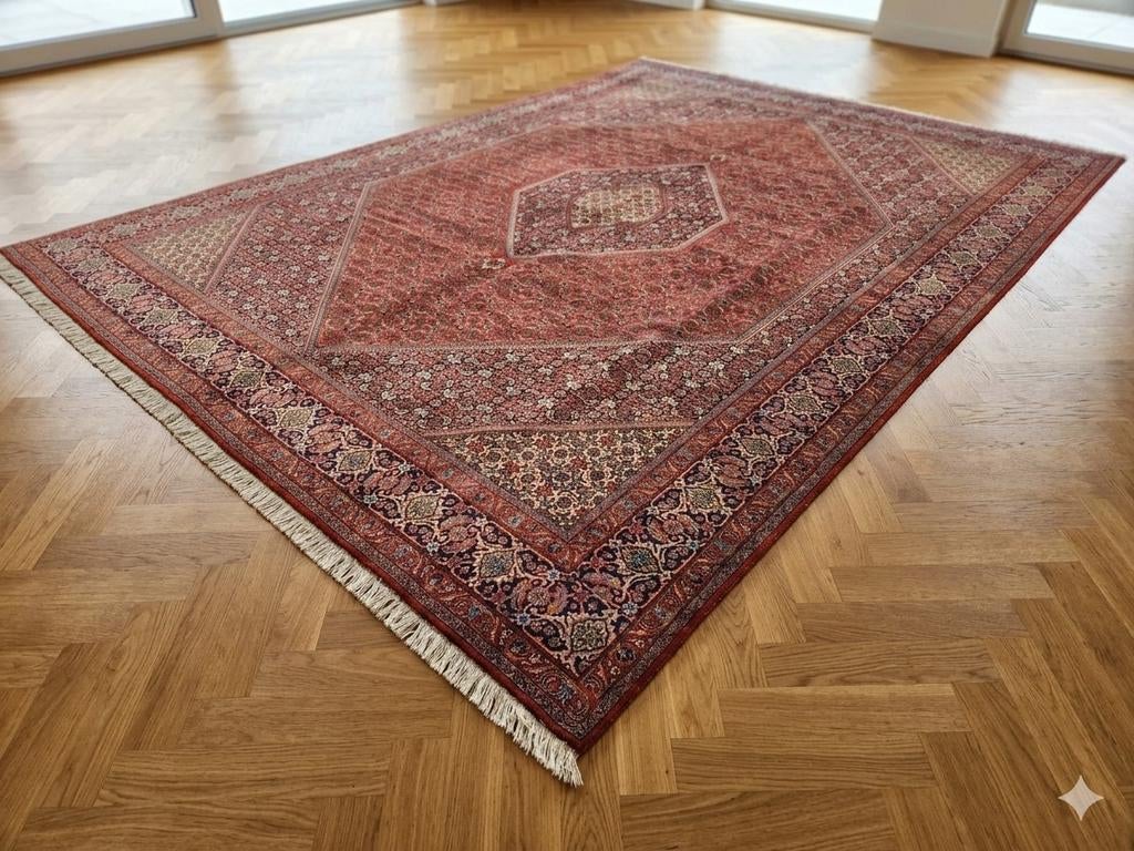 Handgeknoopt perzisch tapijt bidjar 300x400, Info@SlatsAntiek.nl, Crème, Perzisch, Vof Slats Antiek