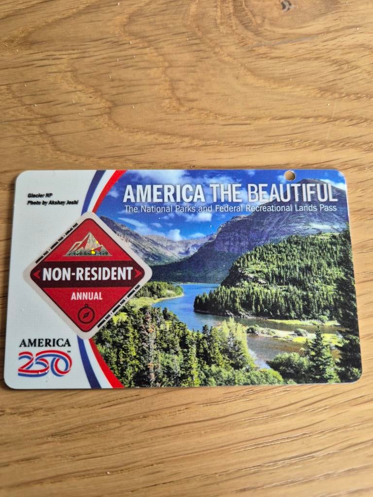 Entree Nationale parken USA, Drie personen of meer