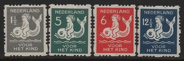 Roltanding R 82 - 85  ONGEBRUIKT, Ophalen of Verzenden, T/m 1940, Postfris