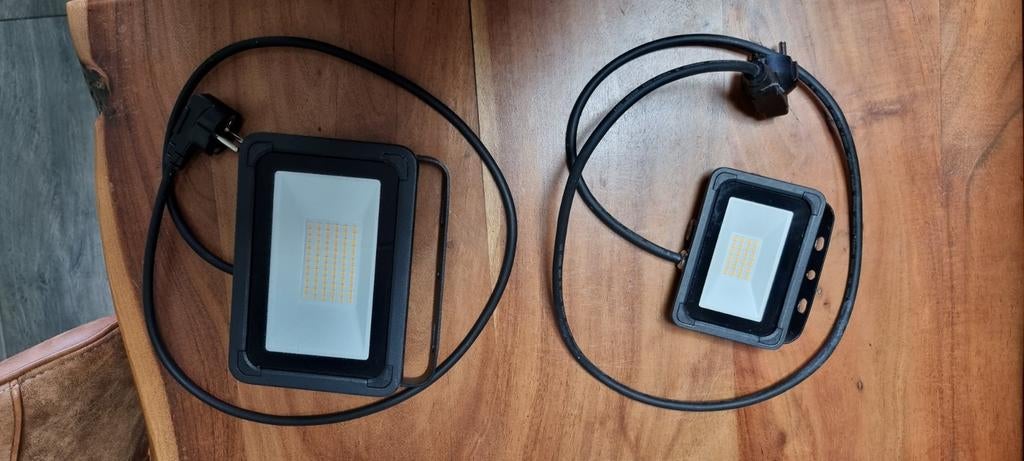 LED Breedstralers 10W & 30W - IP65 Waterdicht 3000K, Tuin en Terras, Buitenverlichting, Ophalen, Overige materialen, Gebruikt