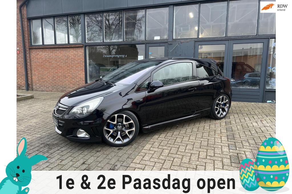 Opel Corsa 1.6-16V Turbo OPC, Volleer, Navi, facelift, Uniek, Gebruikt, Zwart, Zwart, Bedrijf