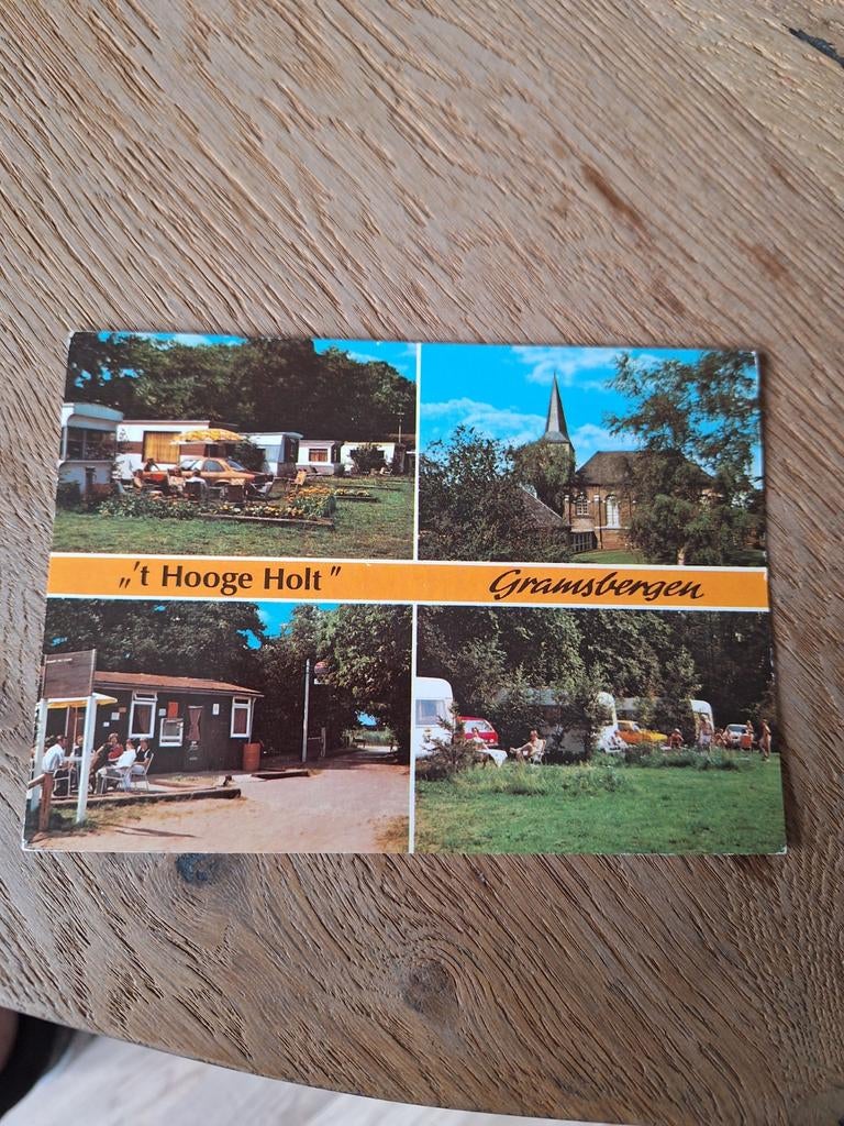 Ansichtkaart Gramsbergen 't Hooge Holt, Ophalen of Verzenden, 1960 tot 1980, Gelopen, Overijssel