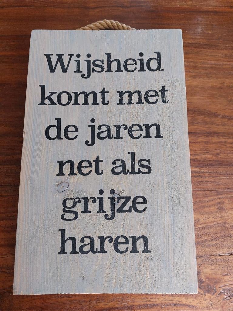 Bordje met tekst voor..., Ophalen of Verzenden