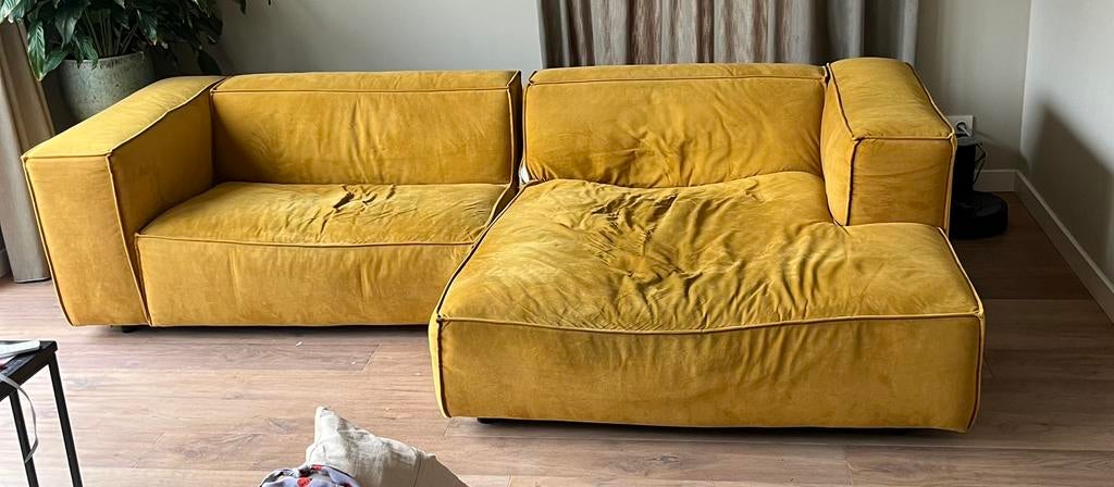 Okergele bank Fest Amsterdam GRATIS, Ophalen, Gebruikt