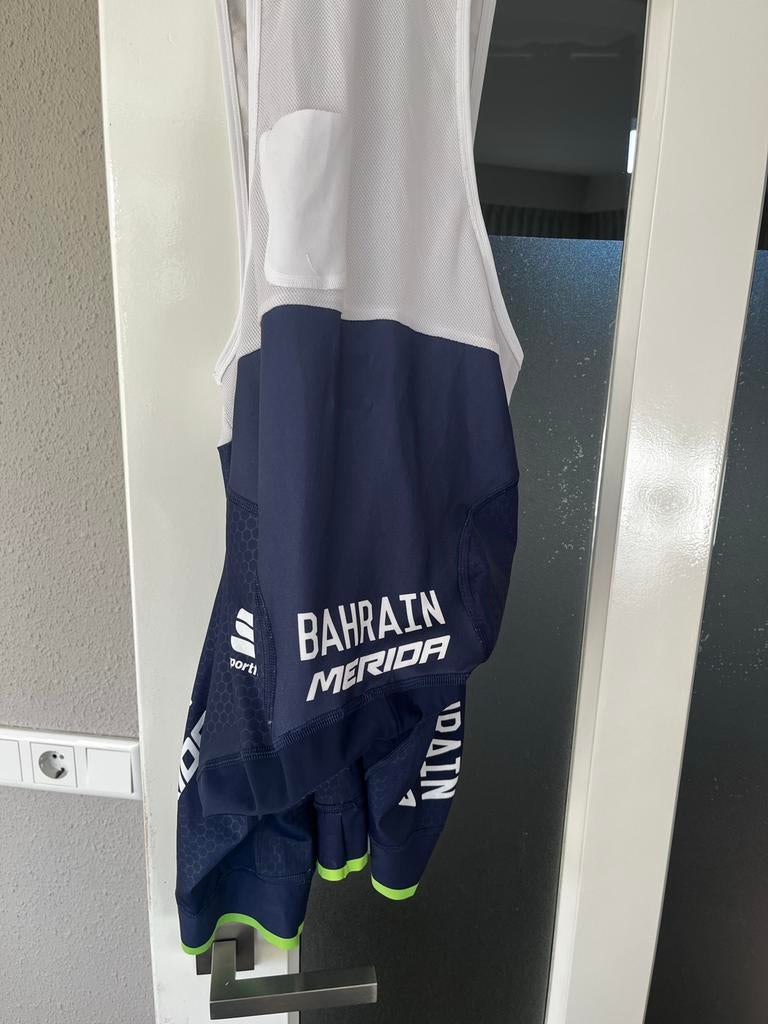 Fietspak Team Merida Bahrain - Zo goed als nieuw, Heren, Overige maten, Ophalen of Verzenden, Zo goed als nieuw