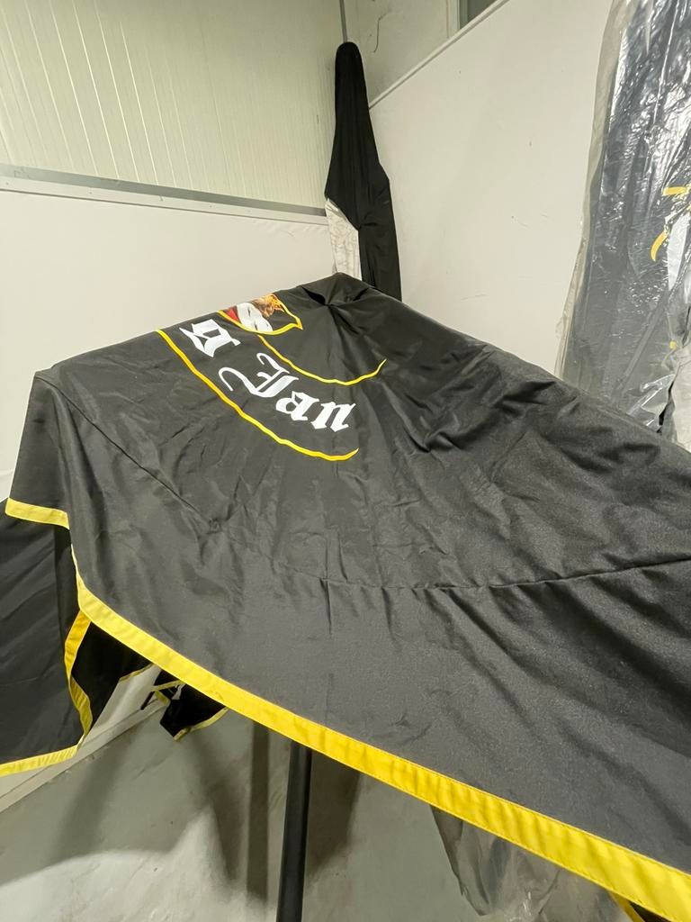 ☂️ Nieuw!Luxe Hertog Jan 0,0 parasol 4mtr x 4mtr ️, Ophalen of Verzenden, Nieuw, Meer dan 4 meter