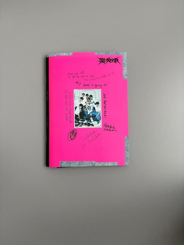 Kpop Rockstar album Stray kids incl photocards, Verzamelen, Muziek, Artiesten en Beroemdheden, Zo goed als nieuw, Cd of Plaat