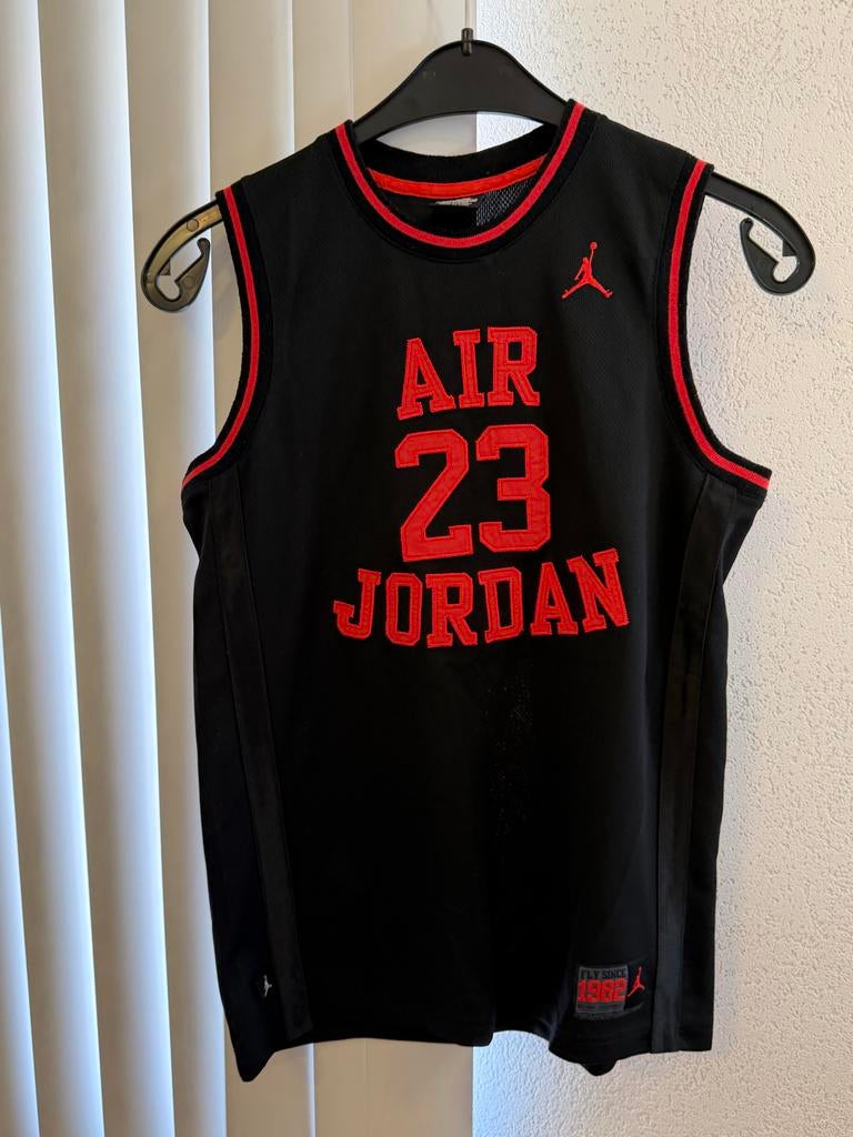 Jordan 23 Unisex tanktop – zwart – Maat L (12/13), Zwart, Overige maten, Ophalen of Verzenden, Zo goed als nieuw