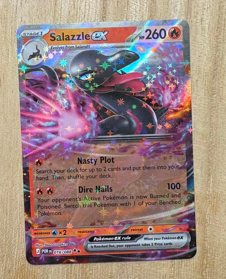 Salazzle ex - 016/088 - Perfect Order - Pokémon, Ophalen of Verzenden, Zo goed als nieuw